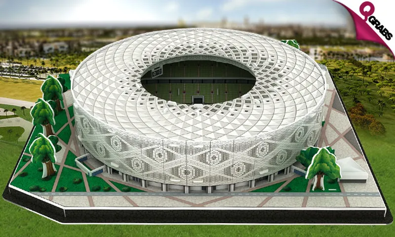 Qatar Football Stadium 3D Puzzles!